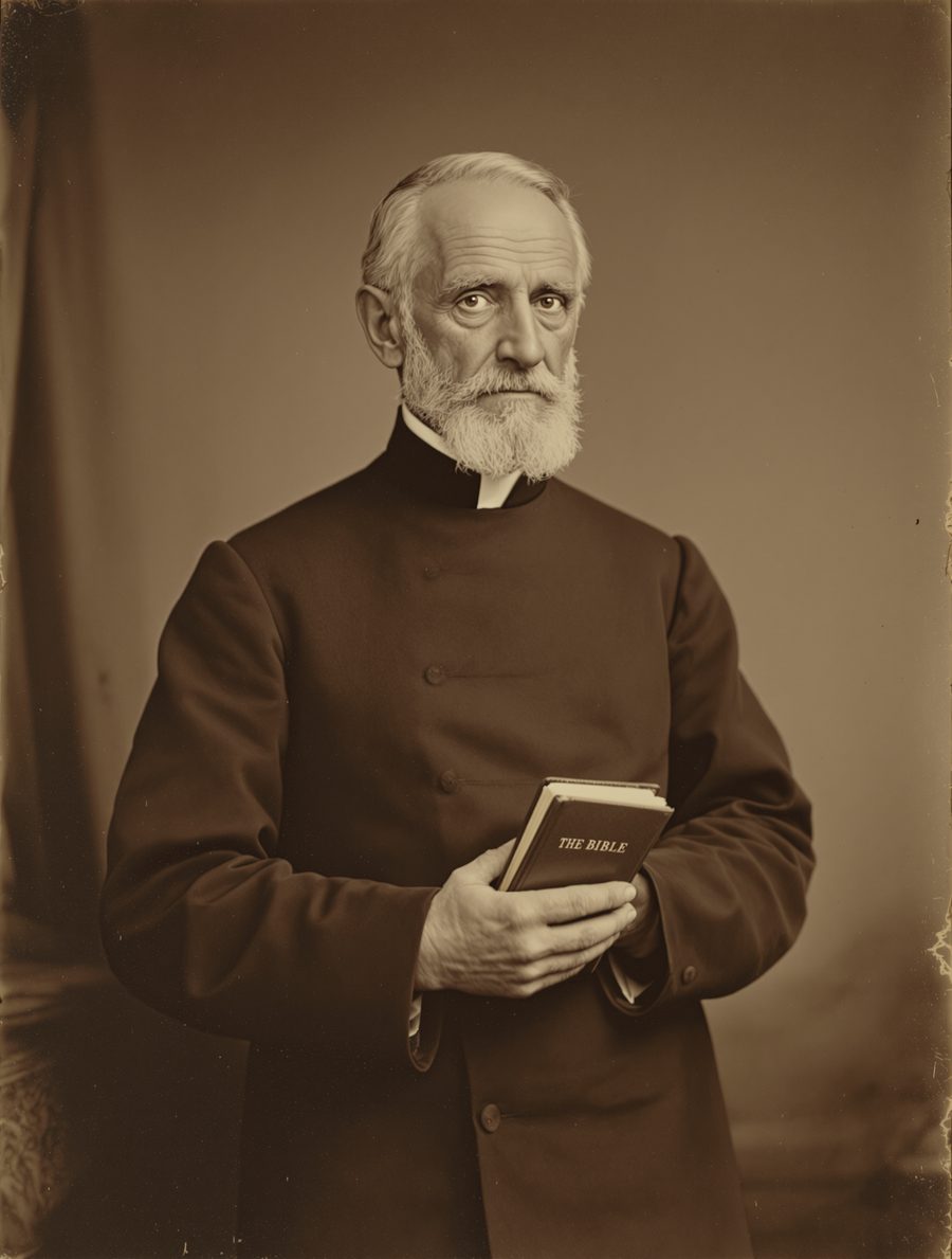 Portrait of Enoch Pardew, as imagined for the case